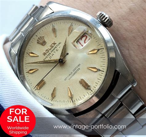 Rolex Oyster Perpetual date with Ref 6534 with caliber 1035 for 